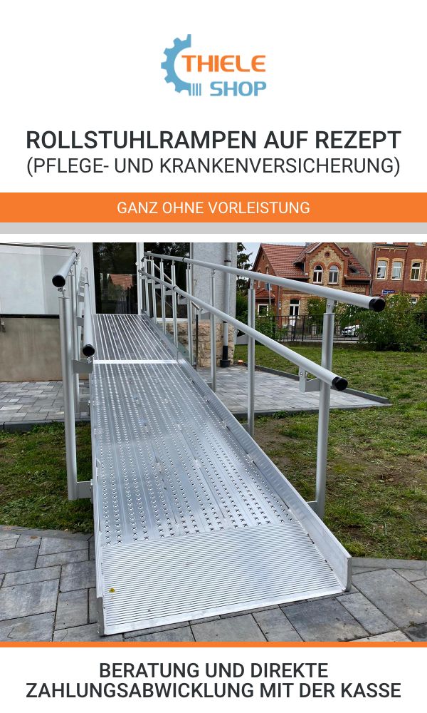 Thiele Shop Anzeige Rollstuhlrampen auf Rezept