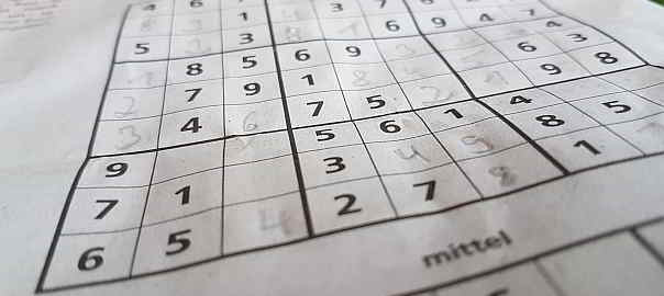 Ein Sudoku.